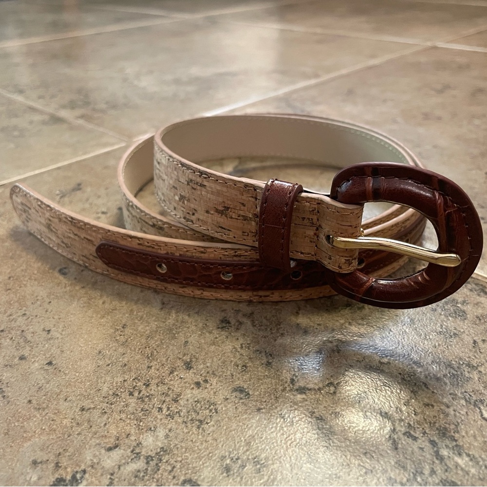 Ann Taylor Cork Belt-Medium